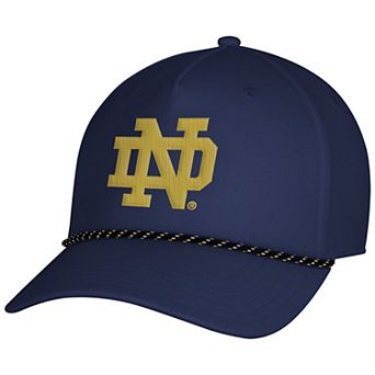 Men's Under Armour Navy Notre Dame Fighting Irish Sideline Drive Rope Adjustable Hat