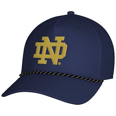 Men's Under Armour Navy Notre Dame Fighting Irish Sideline Drive Rope Adjustable Hat