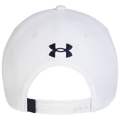 Men's Under Armour White Notre Dame Fighting Irish Sideline Drive Rope Adjustable Hat
