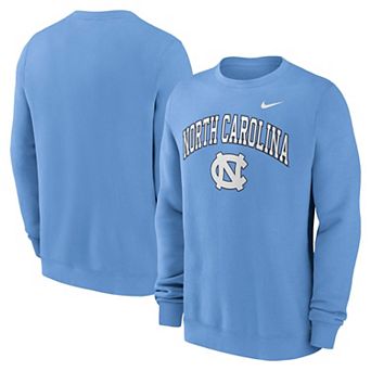 Men's Nike Carolina Blue North Carolina Tar Heels Arch Pullover Sweatshirt