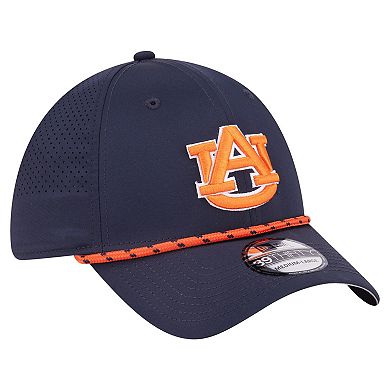 Men's New Era Navy Auburn Tigers Rope 39THIRTY Flex Hat