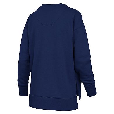 Women's Pressbox Royal Air Force Falcons Bonanza Chenille Harper Script Sweatshirt