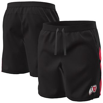 Men's Under Armour Black Utah Utes Woven Shorts