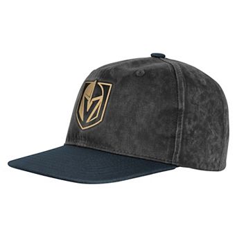 Youth Outerstuff Silver/Black Vegas Golden Knights True Retro Deadstock Adjustable Hat