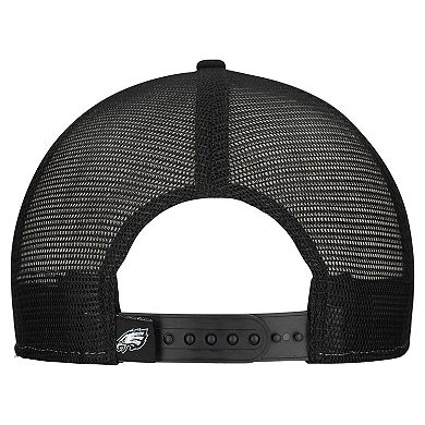 Men's New Era Midnight Green/Black Philadelphia Eagles Outdoor Split Panel 9FIFTY Snapback Hat