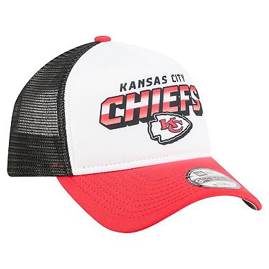 Preschool New Era White Kansas City Chiefs 9FORTY A-Frame Adjustable Hat