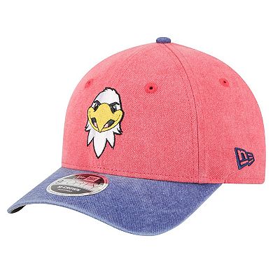 Men's New Era Red/Navy Washington Capitals Mascot 2-Tone 9FORTY Adjustable Hat
