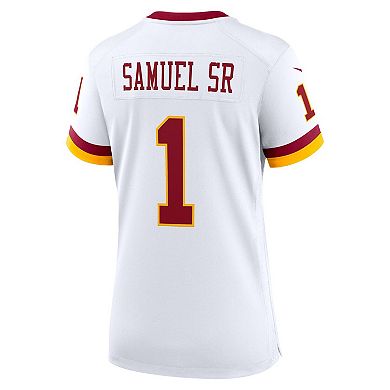 Women's Nike Deebo Samuel Sr White Washington Commanders Game Super Bowl Era Jersey