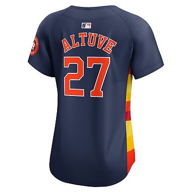 Women's Nike Jose Altuve Navy Houston Astros Alternate Limited Player Jersey