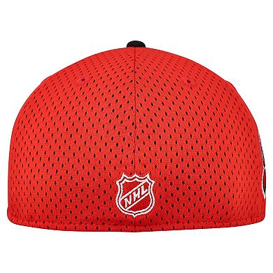 Men's New Era Red/Black New Jersey Devils Mesh Crown Two-Tone 59FIFTY Fitted Hat