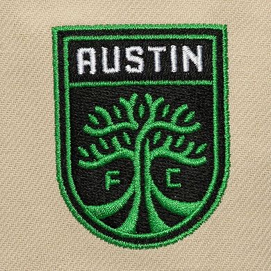 Men's Mitchell & Ness Green/Royal Austin FC Upside Down Pro Pinch Snapback Hat