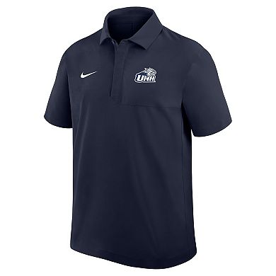 Men's Nike Navy New Hampshire Wildcats 2025 Sideline Polo