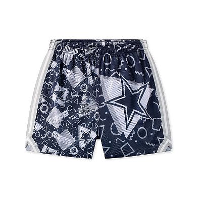Men's Chubbies Navy Dallas Cowboys Mesh Shorts