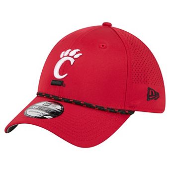 Men's New Era Red Cincinnati Bearcats Rope 39THIRTY Flex Hat