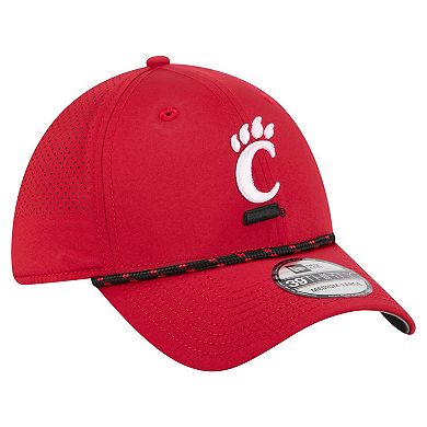 Men's New Era Red Cincinnati Bearcats Rope 39THIRTY Flex Hat