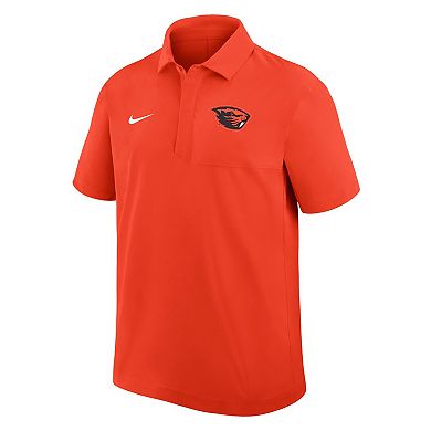 Men's Nike Orange Oregon State Beavers Woven Polo