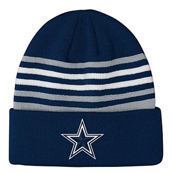 Youth Outerstuff Navy Dallas Cowboys Essentials Cuffed Knit Hat