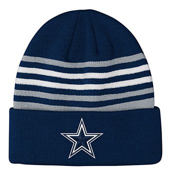 Youth Outerstuff Navy Dallas Cowboys Essentials Cuffed Knit Hat