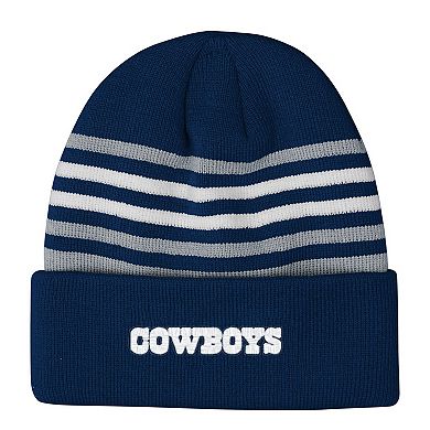Youth Outerstuff Navy Dallas Cowboys Essentials Cuffed Knit Hat