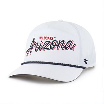 Men's '47 White Arizona Wildcats Fairway Hitch Adjustable Hat