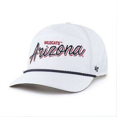 Men's '47 White Arizona Wildcats Fairway Hitch Adjustable Hat