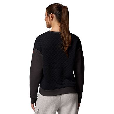 Women's Columbia Black Georgia Bulldogs Collegiate Hart Mountain™ Quilted Sweatshirt