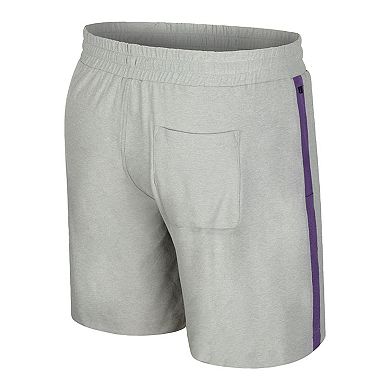 Men's Colosseum Gray Kansas State Wildcats Mac Shorts