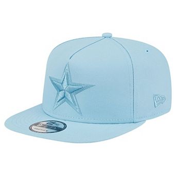 Men's New Era Light Blue Dallas Cowboys Color Pack A-Frame 9FIFTY Snapback Hat