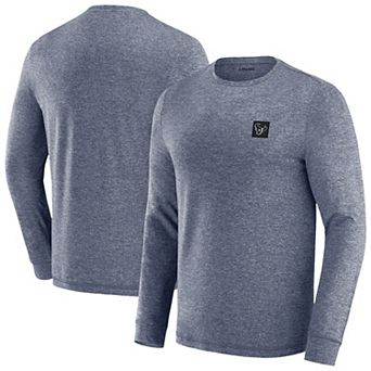 Men's J. Palmer Navy Houston Texans Four Down Long Sleeve T-Shirt