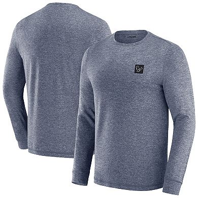 Men's J. Palmer Navy Houston Texans Four Down Long Sleeve T-Shirt
