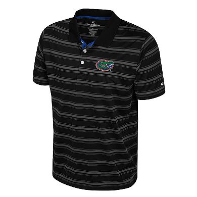 Men's Colosseum Black Florida Gators Milk Steak Polo