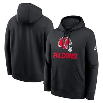Men's Nike Black Atlanta Falcons Best Season Rewind Club Pullover Hoodie