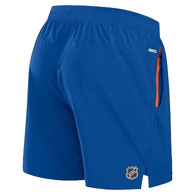 Men's Fanatics Royal New York Islanders Authentic Pro Rink Performance Shorts