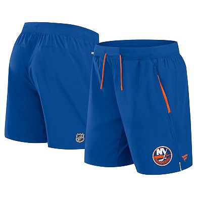 Men's Fanatics Royal New York Islanders Authentic Pro Rink Performance Shorts