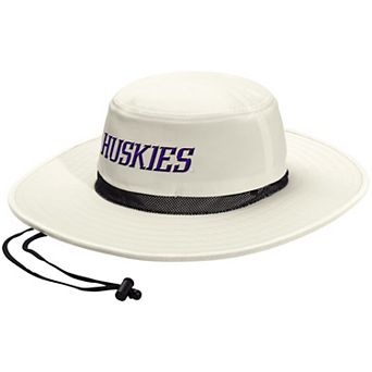 Unisex adidas Cream Washington Huskies Wide Brim Boonie Bucket Hat