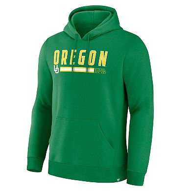 Men's Fanatics Green Oregon Ducks The Quad Stellar Excellence Pullover Hoodie
