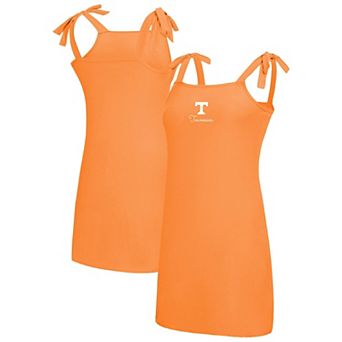 Women's Concepts Sport Tennessee Orange Tennessee Volunteers Tie-Shoulder Nightdress