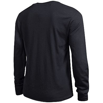 Women's Champion Black LSU Tigers Arch Over Logo Long Sleeve T-Shirt