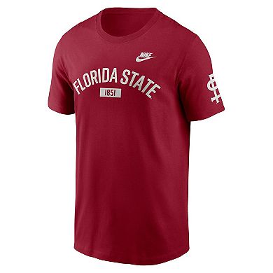 Men's Nike Garnet Florida State Seminoles Legacy Arch T-Shirt