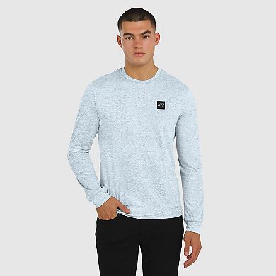 Men's J. Palmer Gray Carolina Panthers Four Down Long Sleeve T-Shirt