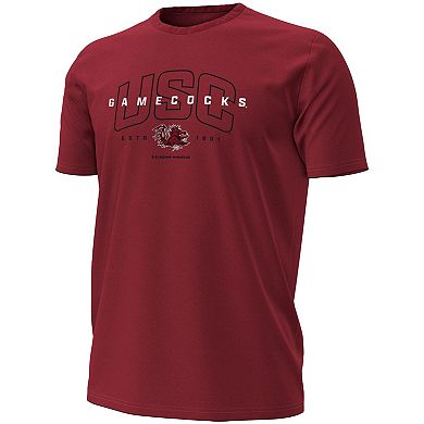 Men's Under Armour Garnet South Carolina Gamecocks Overlay Performance T-Shirt
