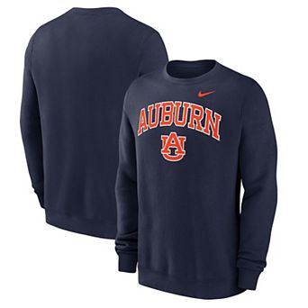 Men's Nike Navy Auburn Tigers Arch Pullover Sweatshirt