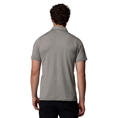 Men's Columbia Gray Texas A&M Aggies Tech Trail Polo