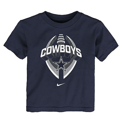 Toddler Nike Navy Dallas Cowboys Icon Legend T-Shirt