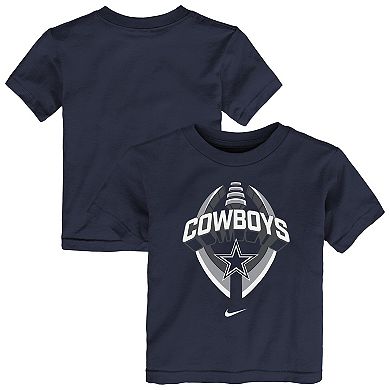 Toddler Nike Navy Dallas Cowboys Icon Legend T-Shirt