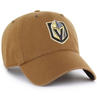 Men's Carhartt x '47 Brown Vegas Golden Knights Clean Up Adjustable Hat