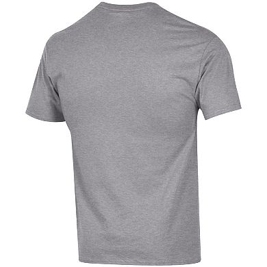 Men's Champion Heather Gray Houston Texans Football T-Shirt