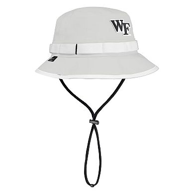 Men's Nike Gray Wake Forest Demon Deacons 2025 On-Field Boonie Performance Bucket Hat