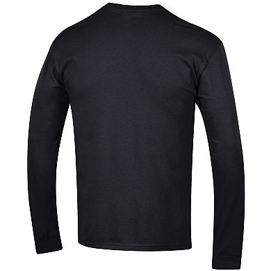 Men's Champion Black Cincinnati Bengals Seal Long Sleeve T-Shirt