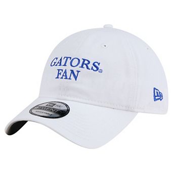Men's New Era White Florida Gators Fan 9TWENTY Adjustable Hat